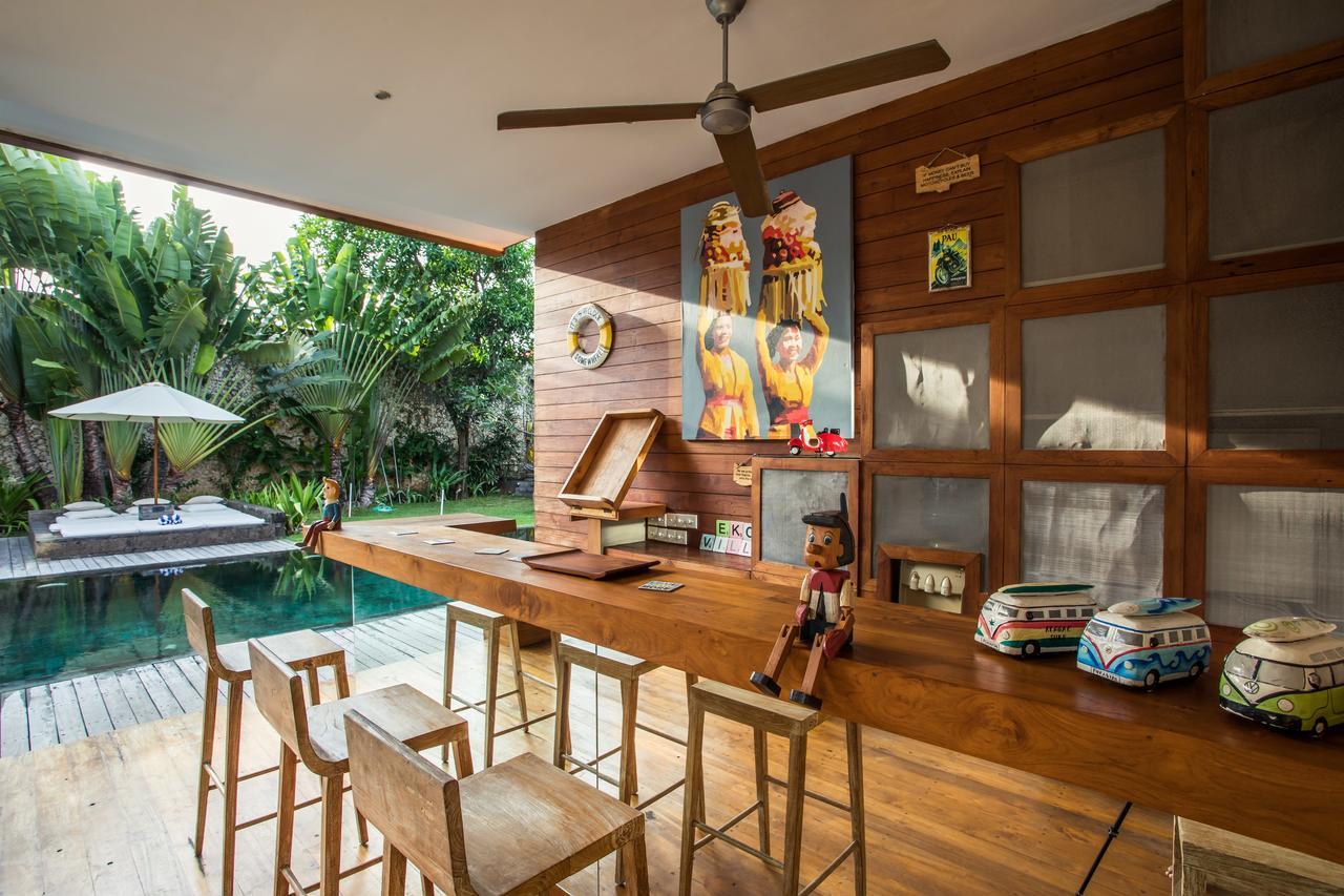 Eko Villa Seminyak - Tropical Villa, Walk To Beach Екстериор снимка